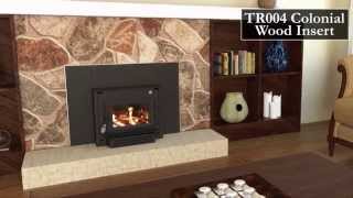 TR004 Colonial Wood Stove Insert [upl. by Freyah]