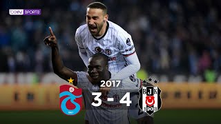 Trabzonspor 3  4 Beşiktaş  Maç Özeti  201617 [upl. by Adahs]