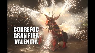 CORREFOCS GRAN FIRA VALÈNCIA 2018 [upl. by Margaretha692]