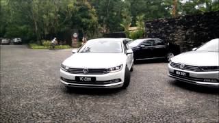 Volkswagen Passat B8 Park Assist 30 Demo [upl. by Ecnadnak]