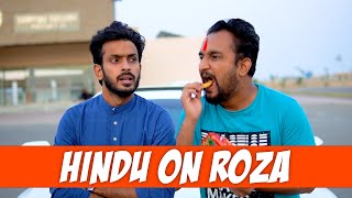 Hindu on Roza  Comedy Skit  Sajid Ali [upl. by Hamo78]