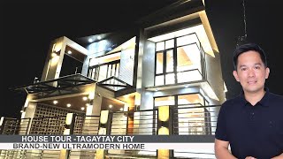 NEW ULTRAMODERN HOUSE AND LOT FOR SALE TAGAYTAY  HOUSE TOUR C77 [upl. by Frankie]