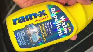 How To Use Rain X Water Repellent on Windshield [upl. by Flannery715]