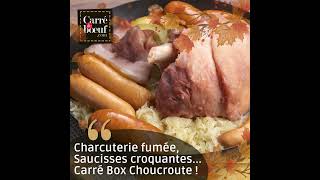 Choucroute charcuterie fumée et saucisses croquantes [upl. by Ethben661]