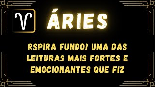 ÃRIESâ™ˆ RESPIRA FUNDO UMA DAS LEITURAS MAIS FORTES E EMOCIONANTES QUE FIZ [upl. by Randie]