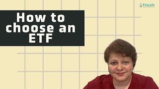 A guide on how to choose an ExchangeTraded Fund ETF [upl. by Sillihp]