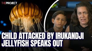 Child Attacked By Irukandji Jellyfish Speaks Out [upl. by Ylrbmik]