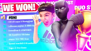 13 Year Old Places 1st In Pro Fortnite Scrims Tournament [upl. by Flessel]