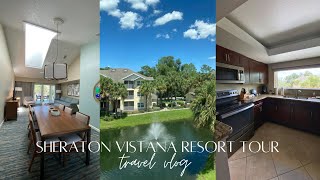 sheraton vistana resort villas orlando 2 bedroom tour [upl. by Carver]