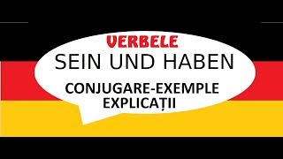 Invata Germana  Gramatica  Verbele SEIN si HABEN [upl. by Clemmie]