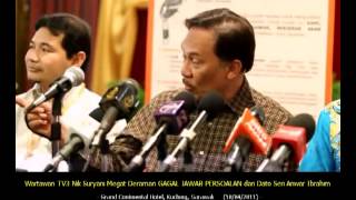 Wartawan TV3 Nik Suryani Megat Deraman GAGAL JAWAB PERSOALAN dari Dato Seri Anwar Ibrahim JAM OMEGA [upl. by Olotrab332]