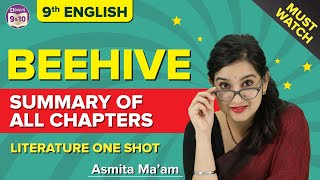 Summaries Of All Chapters from Beehive  Grade 9 Literature One Shot [upl. by Eedak]