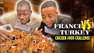 Biggest Food Challenge France vs Turkey [upl. by Emee]