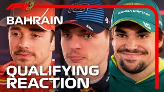 Drivers PostQualifying Reaction  2024 Bahrain Grand Prix [upl. by Kimbell705]