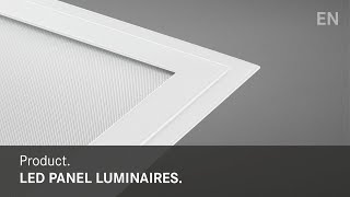 LED panel luminaires Excellent light and easy installation [upl. by Concettina139]