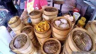 Hong Kong Street Food A Look at the Amazing Dim Sum Stalls [upl. by Lengel]