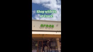 Shop With Us at Crocs shopwithus crocs shoes citadeloutlets [upl. by Isewk742]