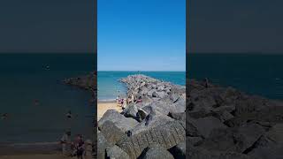 folkstone beach ⛱️ 🌊 ⛱️  beach in UK sand beach near london [upl. by Pace]