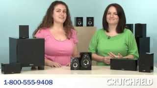 Energy Take Classic amp RC Micro Home Theater Speaker Systems  Crutchfield Video [upl. by Eiramanad]