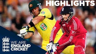 England amp Australia In Huge Scoring T20  2013  Highlights [upl. by Icnarf]