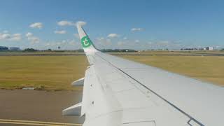 HV 6875  Transavia  AmsterdamHeraklion  31072018  1 [upl. by Hesther549]