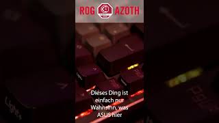 KreativEcke Die beste GamingTastatur 2023 ASUS ROG Azoth tastatur customkeyboard [upl. by Ennylyak]