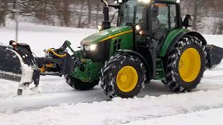 JOHN DEERE 6120M amp FENDT 310 VARIOfendtjohndeere [upl. by Lucille]