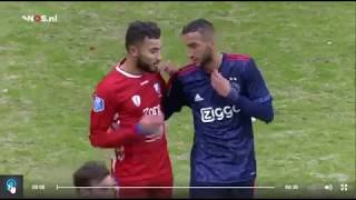 Labyad in Ajax shirt moet van teamgenoten shirt uit doen 2018 [upl. by Mohn]