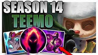 SEASON 14 TEEMO SUPPORT GAMEPLAY GUIDE [upl. by Ynffit]