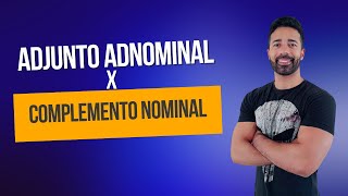 Adjunto adnominal X Complemento nominal  Prof James Ferraz [upl. by Lash]