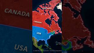 The Country For Which USA And CANADA Fought 🔥🇺🇸🇨🇦 shorts maps facts history usa canada geek [upl. by Ahsenor448]