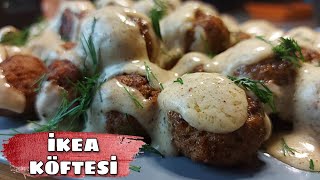 IKEA KÃ–FTESÄ° TARÄ°FÄ° ğŸ‘Œ Ä°SVEÃ‡ KÃ–FTESÄ° NASIL YAPILIR ğŸ” KOLAY YAPIMIğŸ‘ŒSWEDISH IKEA MEATBALL RECIPE [upl. by Bradly]