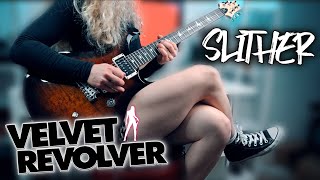 SLITHER  Velvet Revolver  Guitar Cover by Sophie Burrell [upl. by Krueger]