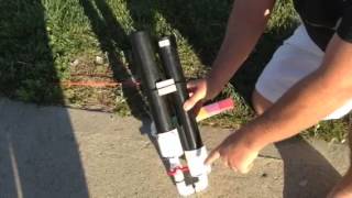 Homemade handheld confetti cannon [upl. by Shulem]