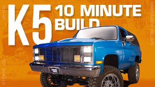 Rebuilding a Chevy K5 Blazer in 10 Minutes [upl. by Omiseno]