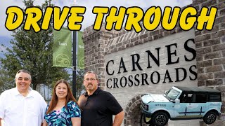 Exploring Carnes Crossroads Community Summerville SC  DriveThrough Tour [upl. by Tnerual]