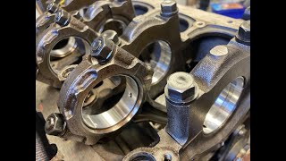 Toyota 2E Engine Crankshaft ReplacementRebuild [upl. by Vevine670]