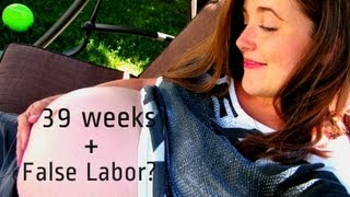 39 Weeks Pregnant Video  False Labor [upl. by Attekahs912]