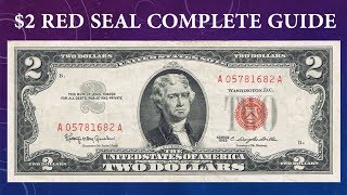 Red Seal 2 Dollar Bill Complete Guide  What Is It Worth And Why [upl. by Radie]