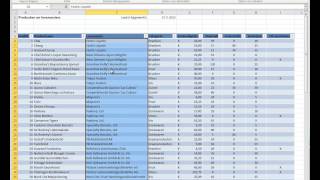 Tabellen in Excel [upl. by Ramunni]