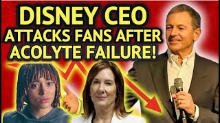 BREAKING Disney CEO Panics After Acolyte Financial Fallout—Blames Fans for the Failure [upl. by Leeth]