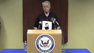 NTSB Press Briefing Nevada June 25 2011 [upl. by Nohtan220]