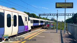 Trains at Ealing Broadway 050923 Part 1 4K [upl. by Yllus638]