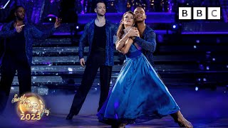 Annabel and Johannes American Smooth to Unchained Melody by Benedetta Caretta ✨ BBC Strictly 2023 [upl. by Emee]