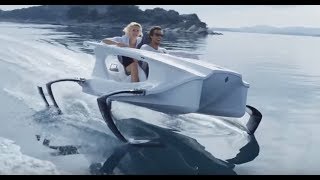 Top 5 Watercraft Can Fly Over Water  Hydrofoils Boats [upl. by Marlowe]