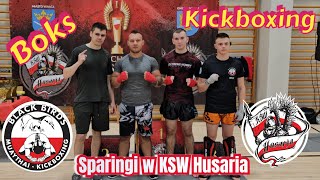 Sparingi w KSW Husaria Wałcz muaythai kickboxing boxing mma [upl. by Annodas414]