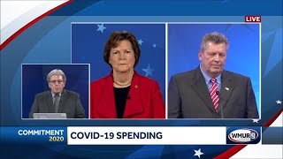 2020 NH US Senate debate Coronavirus relief money [upl. by Aserehc753]