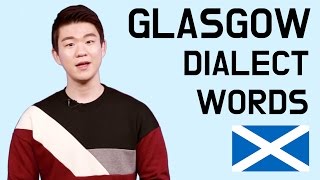 Glasgow Dialect Words Korean Billy [upl. by Hamaso]