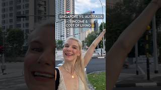 🇸🇬Singapore vs Australia🇦🇺 Income amp Cost of living 💰 [upl. by Islehc]