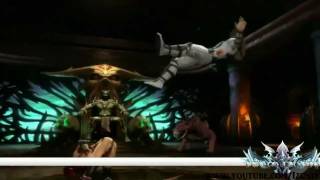 Mortal Kombat 9 Skarlet Official Fatalities First amp 2nd Secret Fatality E3 Expo 2011 [upl. by Pete]